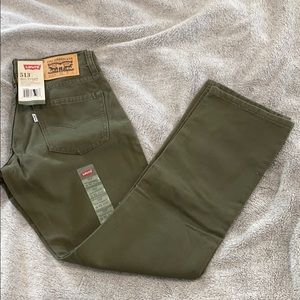 Levi’s Ivy Green Boy’s Slim Straight Jeans 👖